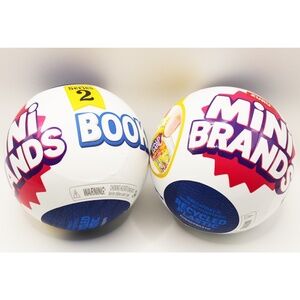 NWT Mini Brands book series 2 capsules - set of 2